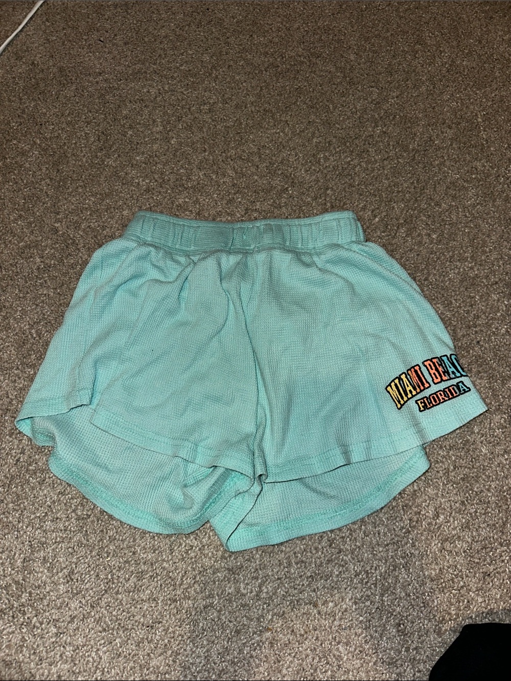 Miami Beach Mint Green Women's Shorts